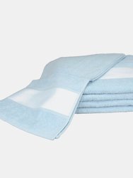 A&R Towels Subli-Me Sport Towel (Light Blue) (One Size) - Light Blue