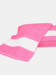 A&R Towels Subli-Me Sport Towel (Pink) (One Size) - Pink