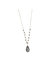 Beaded Bailey Necklace In Labradorite - Labradorite