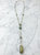 Diana Montecito Necklace in Labradorite with Labradorite Drop - Green