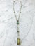 Diana Montecito Necklace in Labradorite with Labradorite Drop - Green