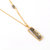 Gold Labradorite Necklace With Labradorite Beaded Pendant