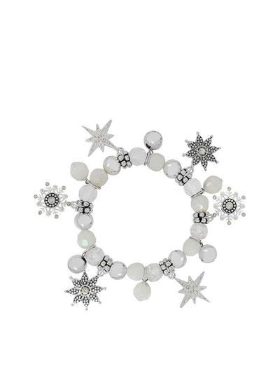 A Blonde and Her Bag Snowflake Charm Bracelet in Silver product