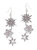 Snowflake Earring in Silver