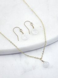 The Bailey Set In Moonstone And Vermeil