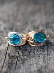 Torrey Ring in Blue Topaz