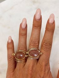 Torrey Ring In Cherry Quartz