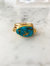 Torrey Ring in Copper Turquoise - 14k Gold Fill / Sterling Silver