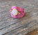 Torrey Ring In Hot Pink with White Druzy