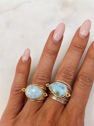 Torrey Ring In Larimar