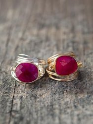 Torrey Ring In Ruby