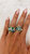 Torrey Ring In Teal Mojave Copper