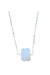 White Stalactite Druzy Necklace - Silver