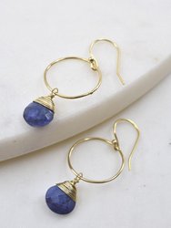 Yuliya Earring in Sapphire