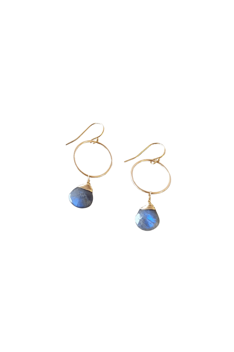 Yuliya Earring - Labradorite