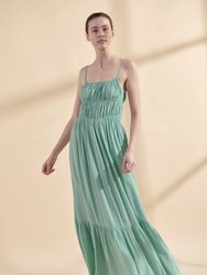 Flounce Cami Maxi Dress