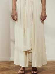 Front Tie Slip Maxi Dress