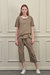 Garment Dye Cotton Drawstring  Baggy Pants