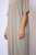 Garment Dye Half Sleeve T Shirt Maxi Dress - Taupe Grey