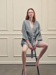 Linen Robe Jacket