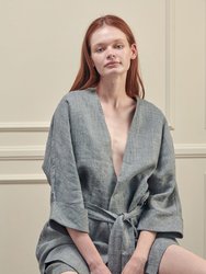 Linen Robe Jacket