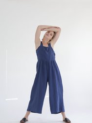 Linen Strap Jumpsuit