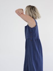 Linen Strap Jumpsuit