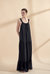 Tiered Cami Maxi Dress - Black