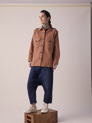 Wool Blend Shirts Jacket