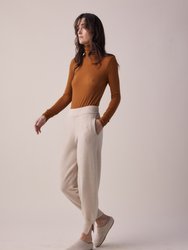 Wool Cashmere Sweater Jogger Pants