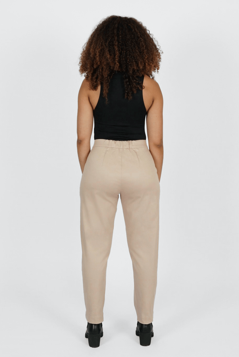 The Crop Pant - Beige