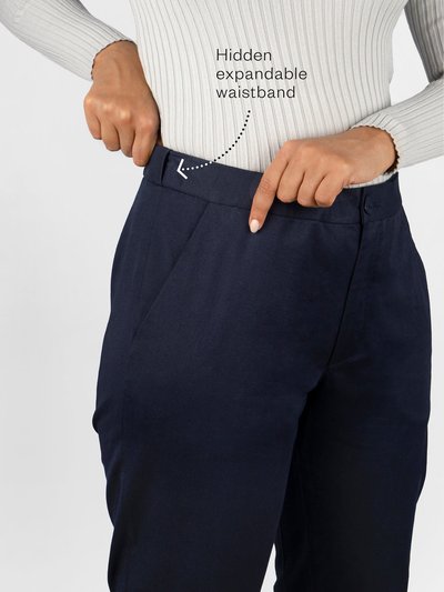Aam The Label The Flex Waist Pant - Blue product