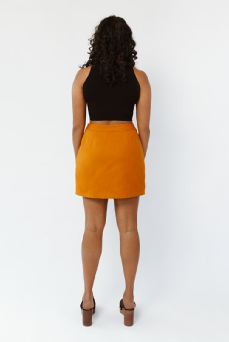 The Mini Skirt - Rust