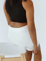 The Mini Skirt - White