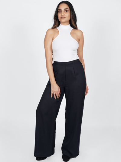 Aam The Label The Wide Leg Pant - Black product