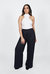 The Wide Leg Pant - Black - Black