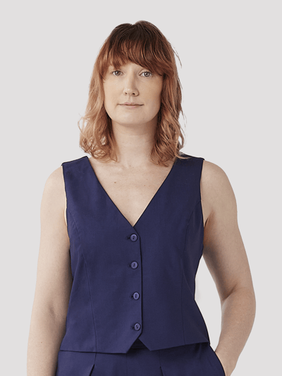 Aam The Label The Wool Vest - Indigo product