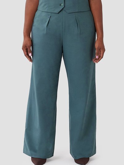 Aam The Label The Wool Wide Leg Pant - Storm product