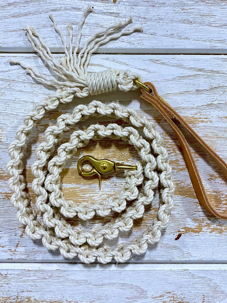 Macrame Dog Leash