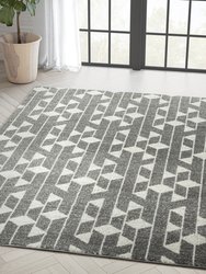 Abani Casa Contemporary Geometric and Area Rug