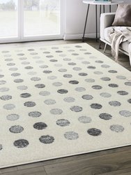 Abani Casa Geometric Dot Area Rug