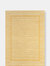 Abani Casa Simple Area Rug - Yellow