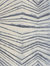 Abani Cruz Contemporary Geometric Linear Area Rug - Cream / Blue