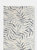 Abani Cruz Floral Print Area Rug - Cream / Blue