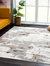 Abani Dune Contemporary Paint Strokes Area Rug