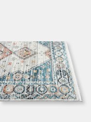 Abani Rugs Azure Vintage Diamond Area Rug