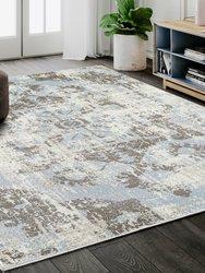 Abani Urbana Bohemian Distressed  and Light Area Rug