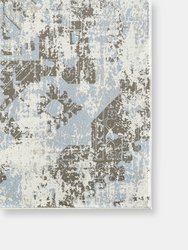 Abani Urbana Bohemian Distressed  and Light Area Rug