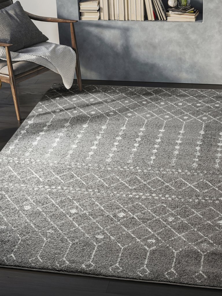 Casa Moroccan Trellis Soft Area Rug