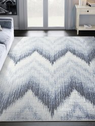 Cruz Contemporary Chevron Area Rug